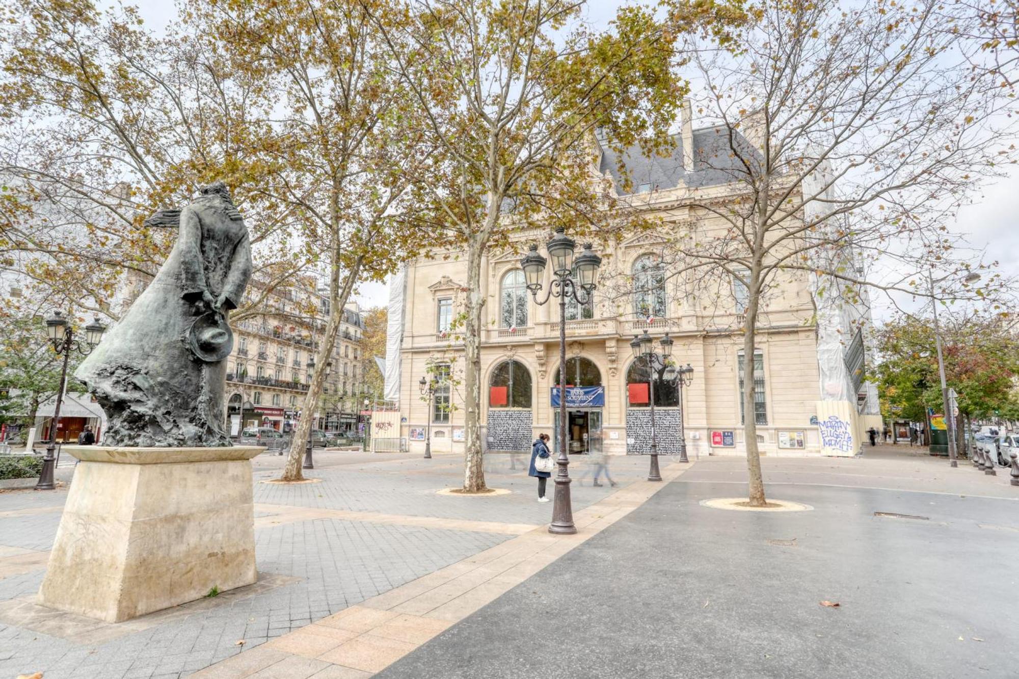 Grand Appart Spacieux Renove Paris Metro Wifi المظهر الخارجي الصورة